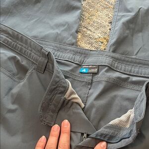 Eddie Bauer Slate Gray Hiking Pants